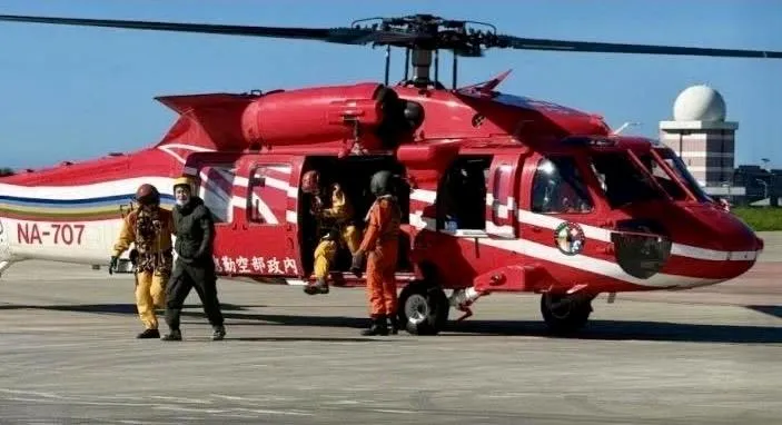 嘉明湖登山客高山症發作　空勤急派黑鷹直升機救援