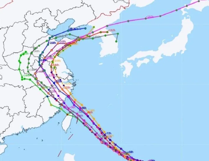 巴威來勢汹汹！陸氣象台示警：料週日登陸浙江、福建北部