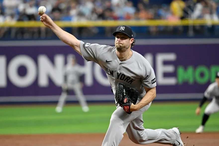 MLB/洋基打線熄火！塞揚王牌柯爾6.1局飆6K苦吞敗投