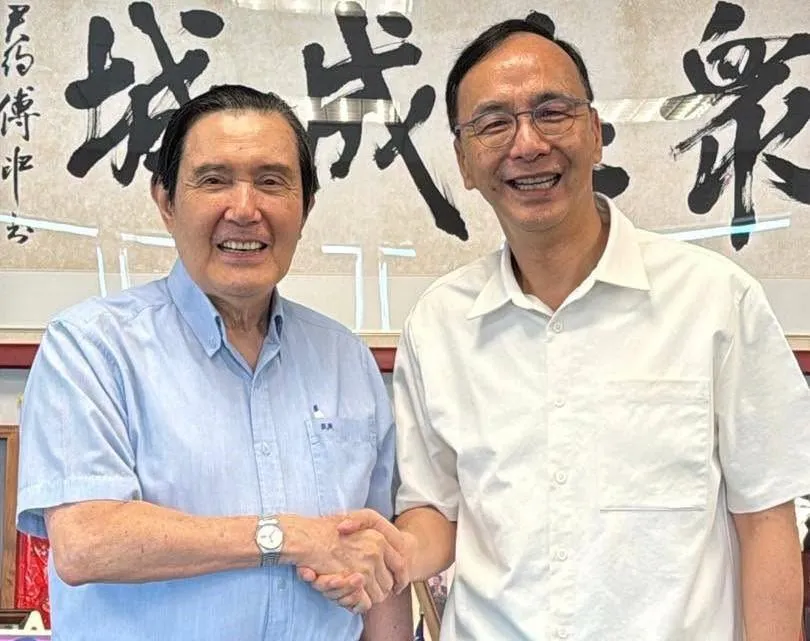 看望馬英九「提前祝壽」！朱立倫曝「從生活聊到國家發展」