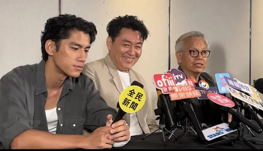 首角逐北影男配！田啟文來台遇強颱攪局　笑曝一下機被老婆催訂KTV