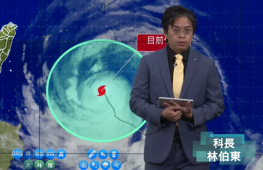 巴威挾雨彈今晚開轟！氣象署示警：總雨量上看900毫米