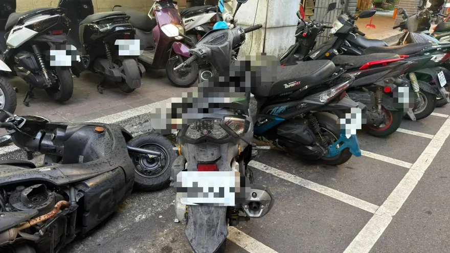 颱風天酒駕！基隆男子開車撞翻4機車逃逸　警方火速出動逮捕
