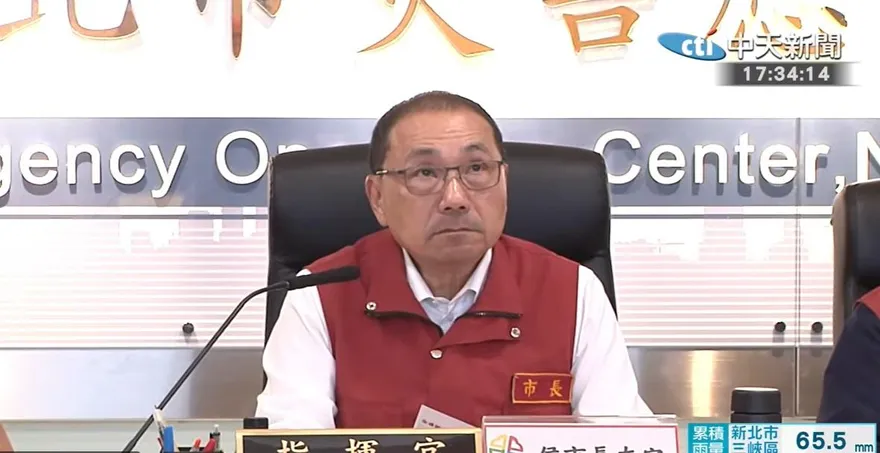 巴威颱風肆虐新北受理201件災情　侯友宜：石門水庫洩洪中、遠離大漢溪