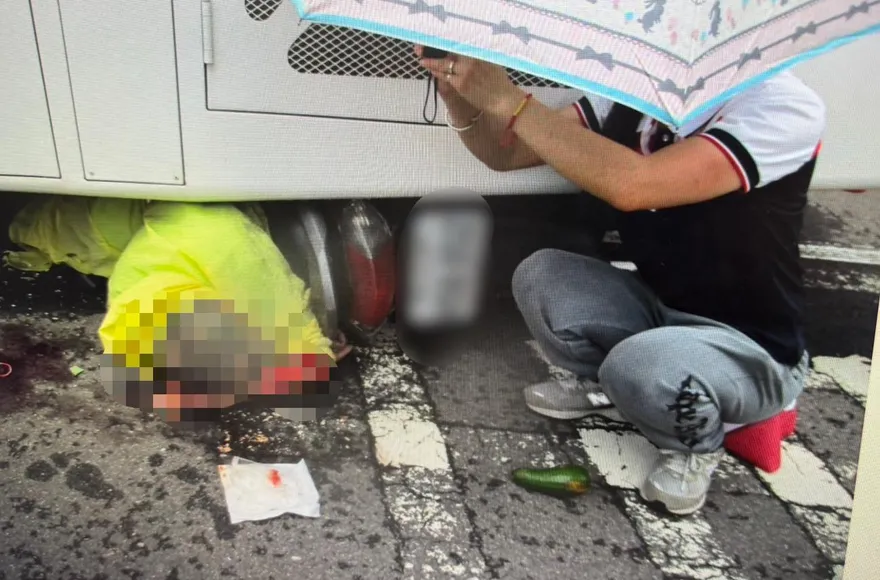 影/捐血車險變靈車！台南3機車追撞「女高速甩進車底」