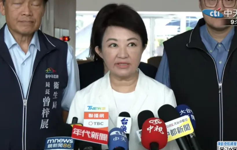 盧秀燕反對放寬蘋果農藥標準　籲致癌油真相查明前「萬萬不可上架」