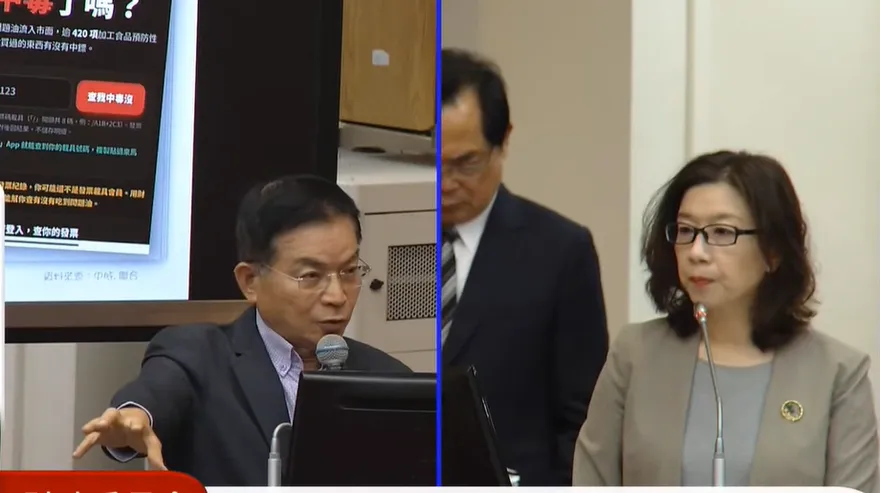 影/致癌油延燒立院吵起來　林靜儀嗆賴士葆：雞排本就不鼓勵吃啊
