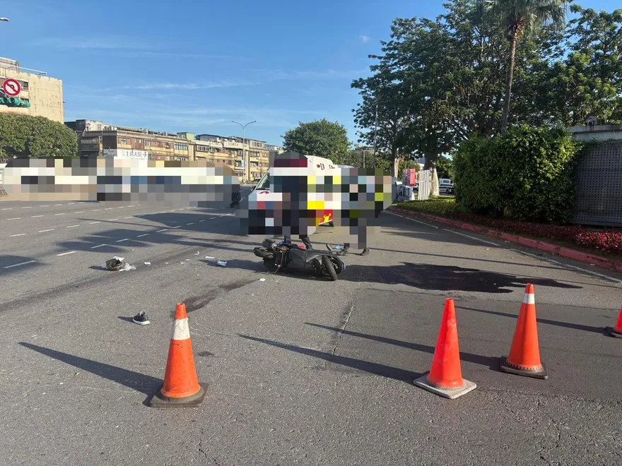 影/北市士林死亡車禍！接體車猛撞74歲騎士送醫不治