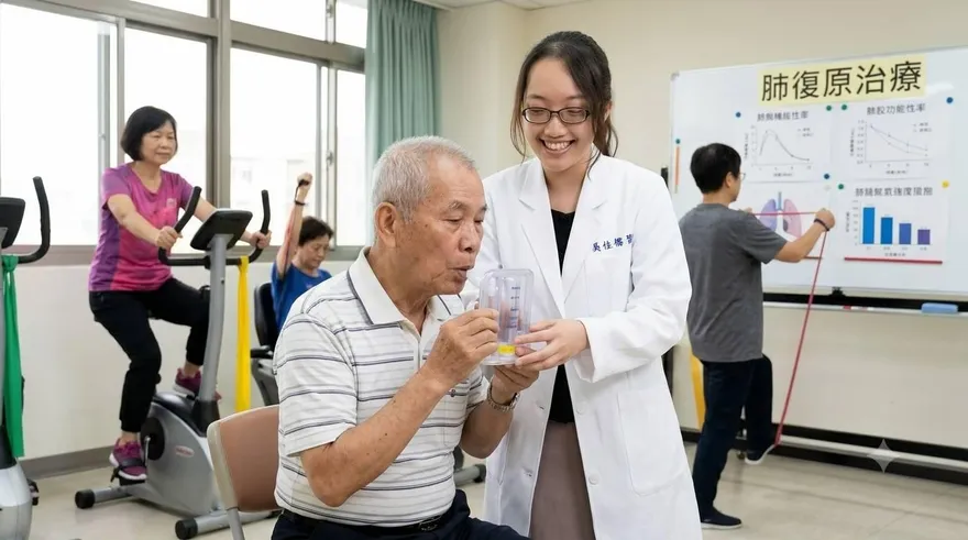爬一層樓就喘氣？醫警告恐是「肺阻塞」