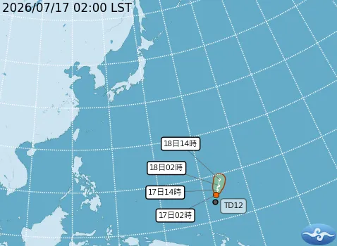 午後防雷雨！「紅霞」颱風最快今生成　最新預測曝光