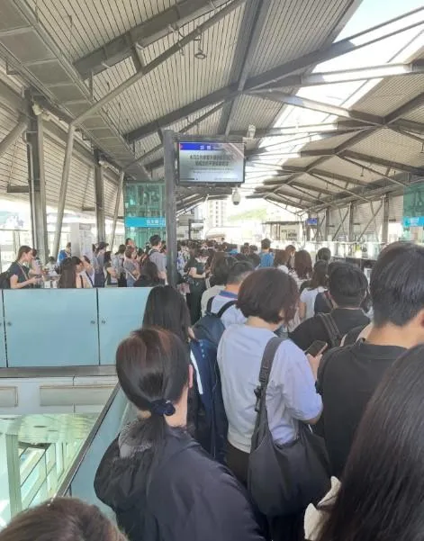 通勤族哀號！桃捷「列車故障」乘客被請下車