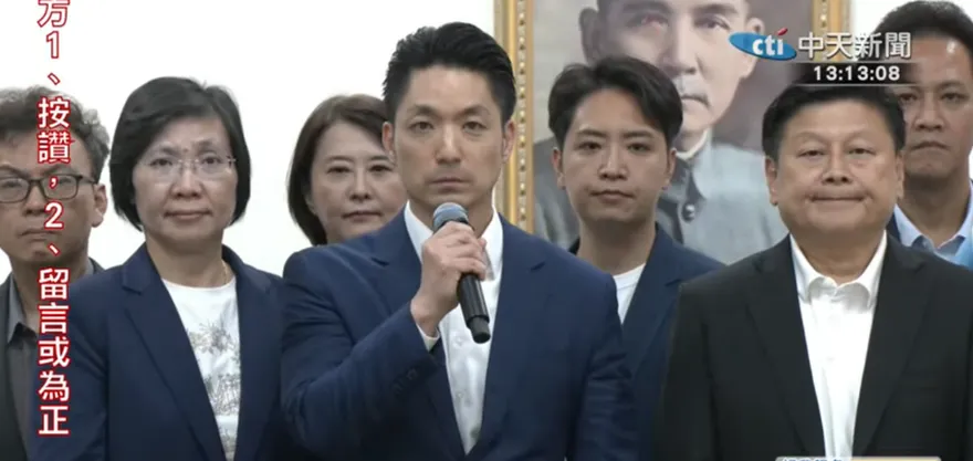 影/蔣萬安號召上街衝立法院！拜會藍白黨團怒吼「你不能再吃人夠夠！」