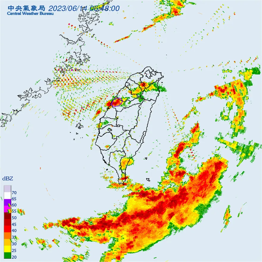 快訊/雨彈一早狂炸「台中防淹水」　6縣市發布大雨特報