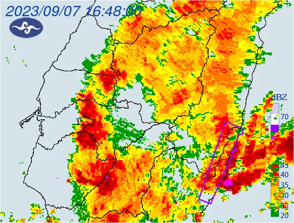 快訊/下班慎防雨彈轟炸！ 17縣市大雨特報　花東地區國家警報大響