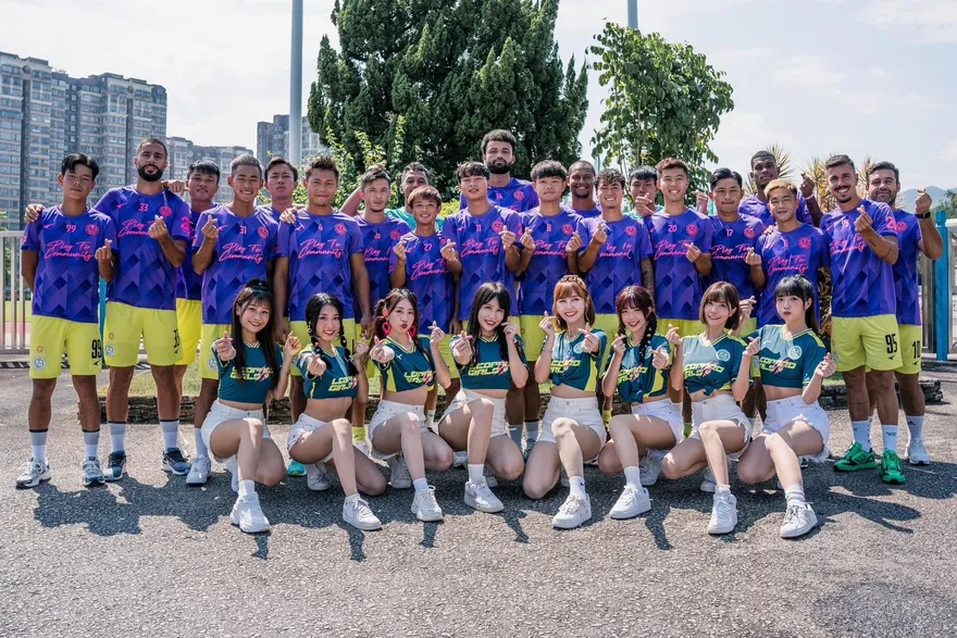 「浪LIVE電豹女」受邀赴港足球表演　近千名粉絲到場應援