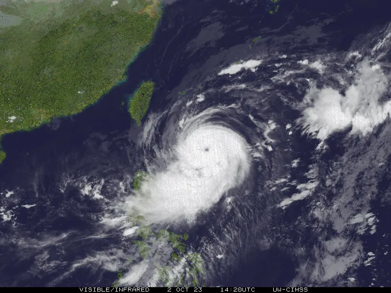 小犬颱風「最快11：30陸警」！暴風圈再擴大　氣象署曝首波警戒區