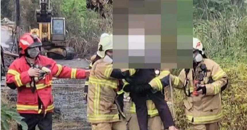 嘉義養豬場大火身障老翁失聯10小時獲救　身分竟是通緝犯被移送歸案