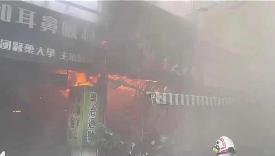 快訊/台中周末不平靜！知名燒肉店驚傳大火　2員工倒臥廚房釀1死1命危