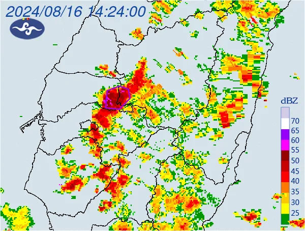 快訊/地震結束換雨彈襲台！「3縣市」大雷雨開炸　山區慎防土石坍方