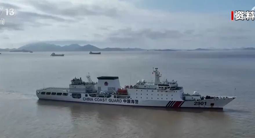 陸「萬噸級」海警艦首參加對台任務　不固定線路巡航突破馬祖「限制水域」