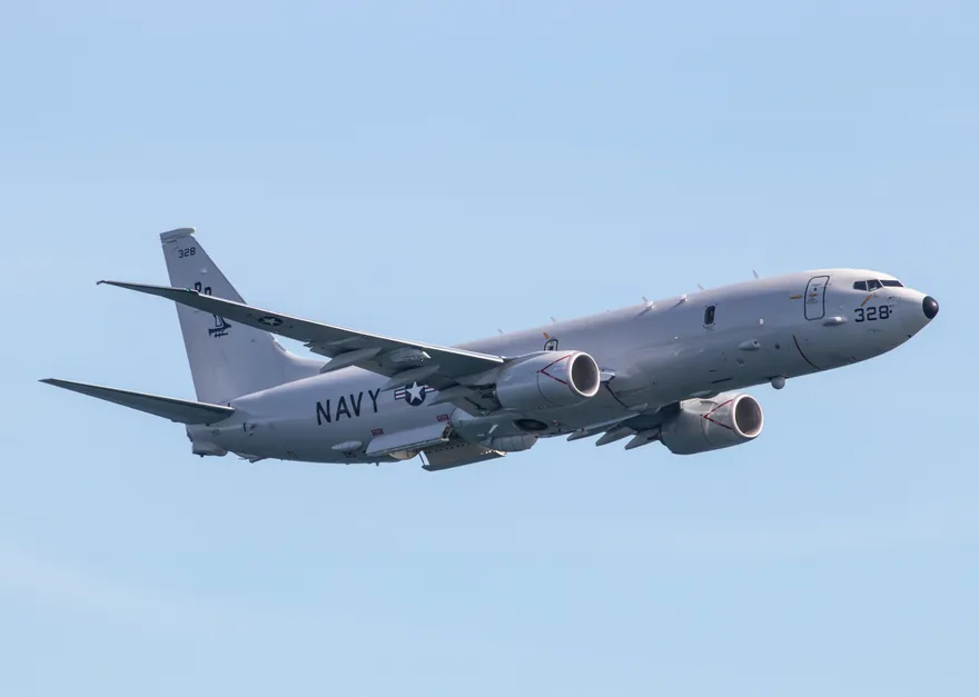美軍反潛機三度穿越台海！解放軍回應：停止歪曲炒作