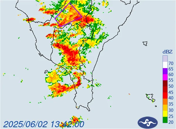 高雄午後大雷雨開炸　「4縣市」大雨特報