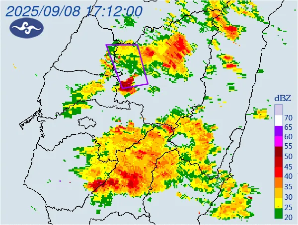下班帶傘！雷雨連炸彰投雲15地　防劇烈降雨致災