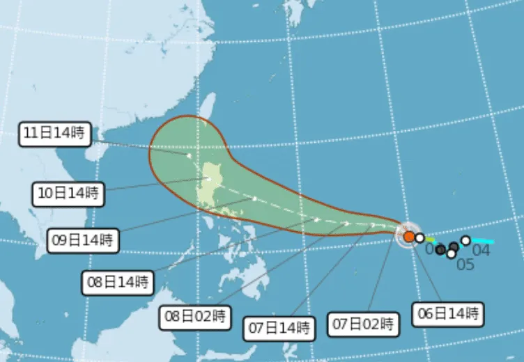 最快11/10發海陸警報！「鳳凰」上看強颱　登陸機率偏高