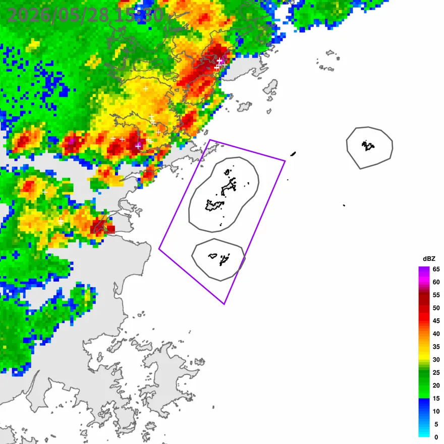 宜蘭、連江縣大雷雨狂炸1小時　防9級陣風、瞬間大雨