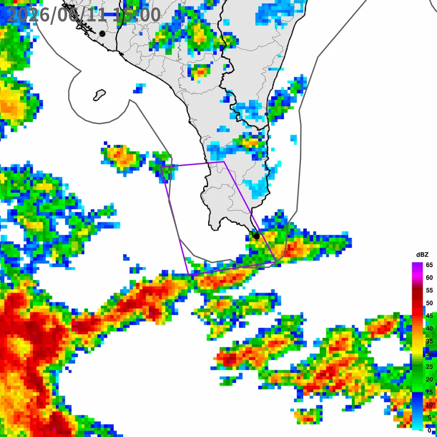 國家級警報響起！梅雨鋒面回馬槍來了　大雷雨狂炸屏東