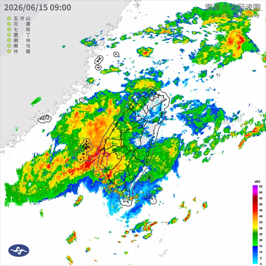 外出注意！大雷雨狂掃2縣市　最新警戒曝光