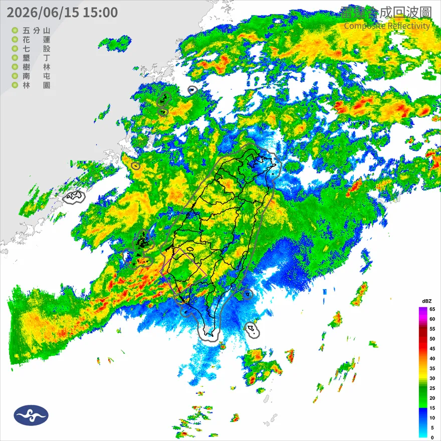 強烈對流系統旺盛！大雷雨轟炸「4縣市」　下班快回家