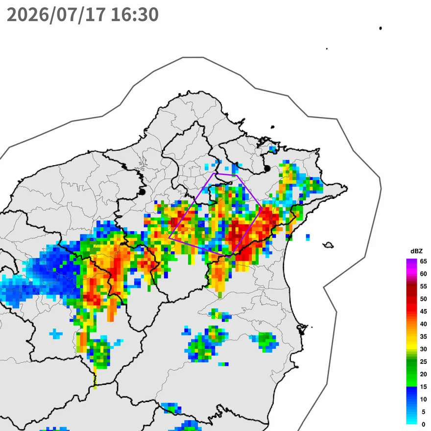 雙北大雷雨炸到天黑！新北急發6溪流國家級警報