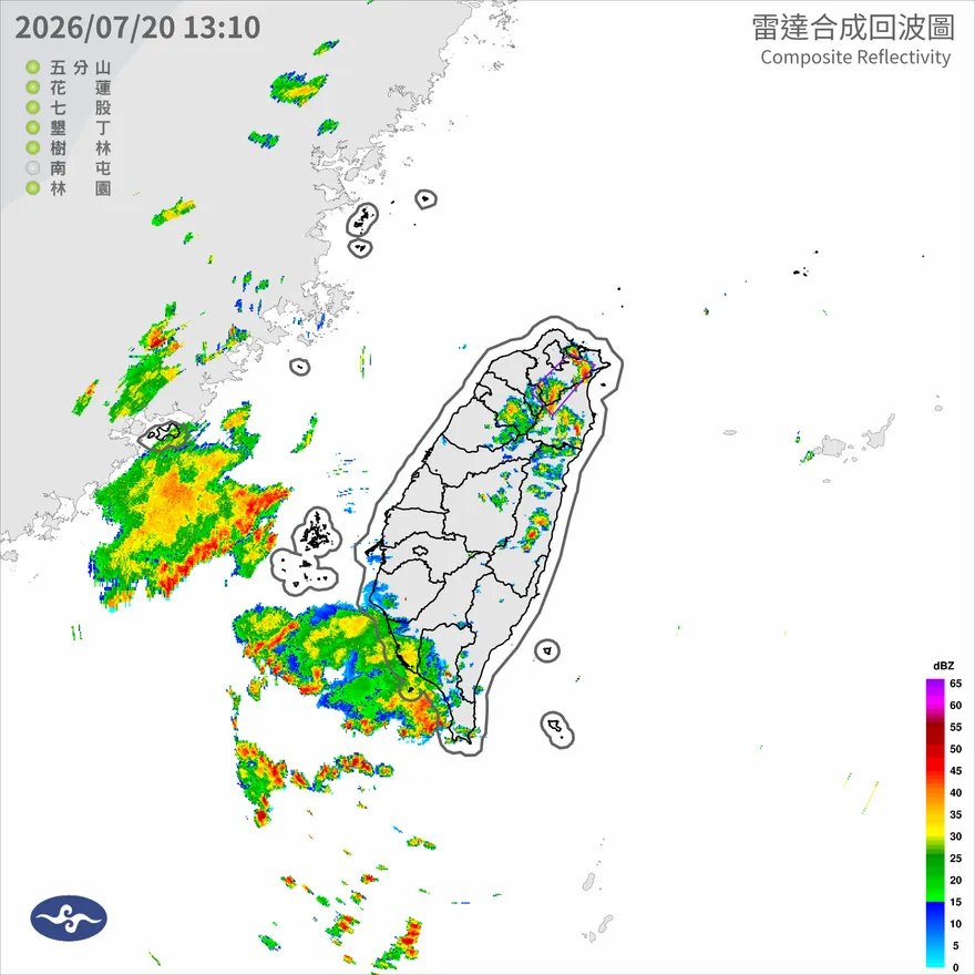 國家警報響！大雷雨狂炸北北基桃宜　14溪流防溪水暴漲