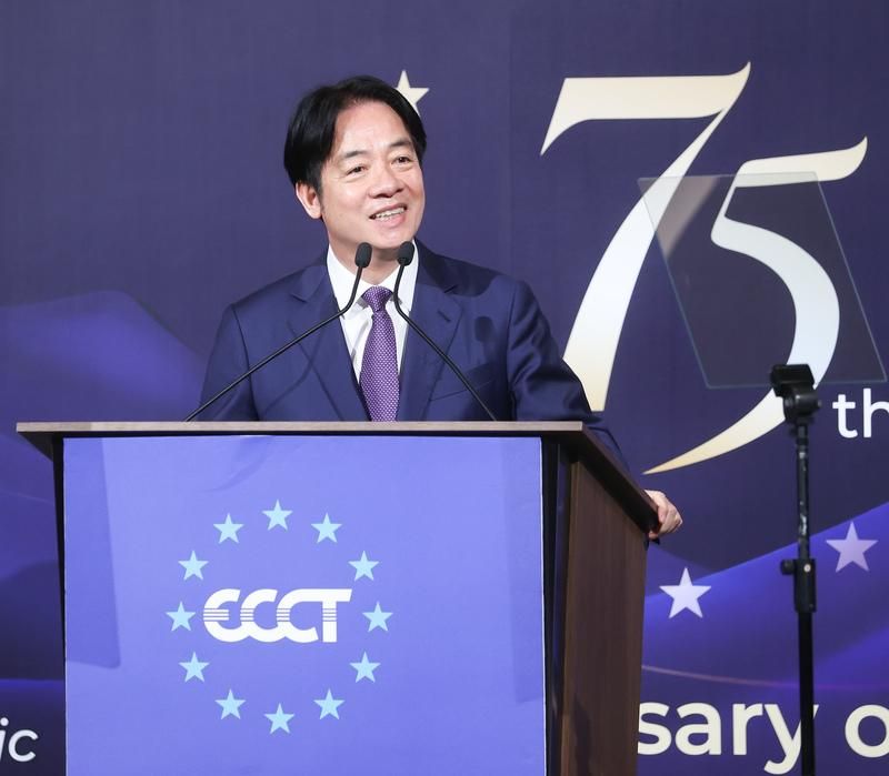 盼簽台歐盟經濟夥伴協定　賴清德：打造非紅供應鏈