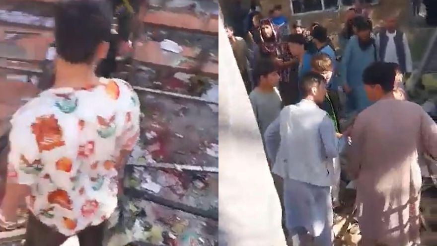 大學模擬考到一半彈飛！阿富汗驚傳「自殺炸彈攻擊」至少19死　桌椅炸爛畫面曝光