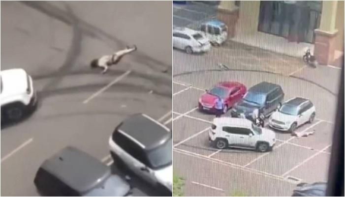 開車撞倒女友「繞圈狂輾奪命」！因吵架暗生殺機　他狠下死手…焦黑胎痕拖滿地