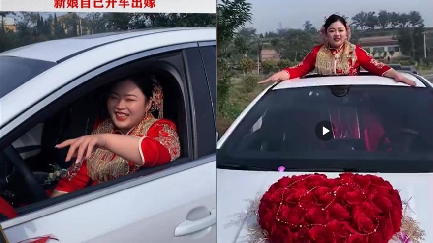 婚禮當天慘遇封控...新郎村莊「只進不出」最獨立新娘隻身出嫁！