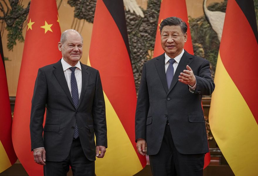 會見德總理蕭茲　習近平：接受不能改變的　勇敢改變能改變的