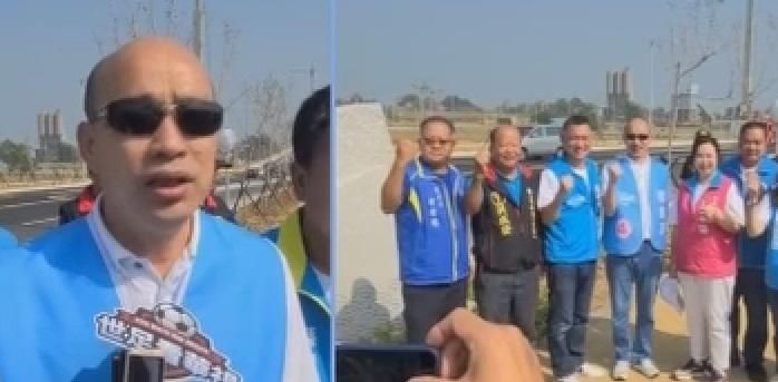 「韓流」跨海吹進金門！　韓國瑜同框楊鎮浯掃街拜票