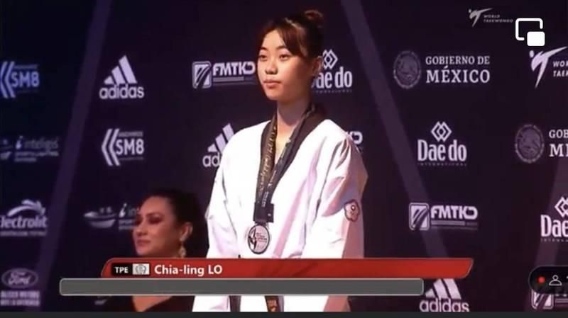 【影】踢掉東奧金牌！「國民女友」羅嘉翎世錦賽摘銀　踢出生涯新高度