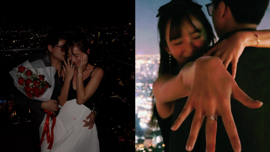《大學生了沒》班底結婚了！點頭嫁男友　甜曬超大婚戒…羞喊：I said Yes