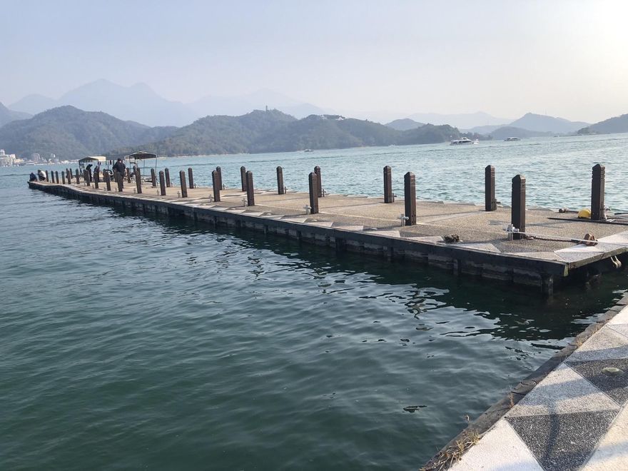 日月潭「九蛙」全露！風管處避免2年前慘況　超前部署脫離兩處引橋