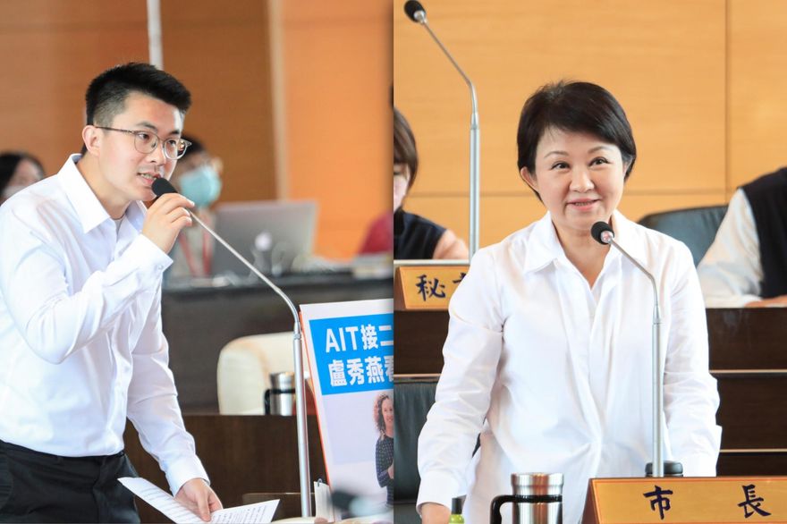 AIT多次來訪盧秀燕 新秀議員：美看好2024？藍營一姊6字神回