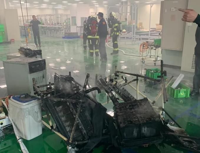 「車王電子」台中港分公司驚傳火警！1員工燙傷送醫
