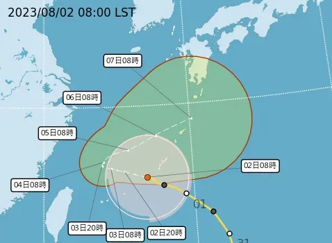 卡努動向/恐今「17:30發陸警」！未來5天雨量紫爆　暴風圈將籠罩「北基宜」