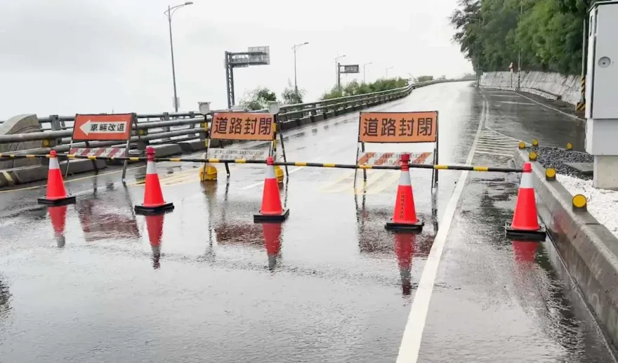 海葵颱風/暴風圈籠罩！11處公路路段預警性封閉