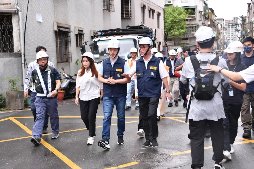 蔣萬安要硬起來！看到大直民宅塌陷　羅智強轟基泰是「禍首」