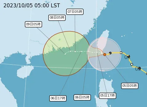 小犬颱風/暴風眼即將登陸！13縣市防豪雨　氣象粉專：將橫掃恆春