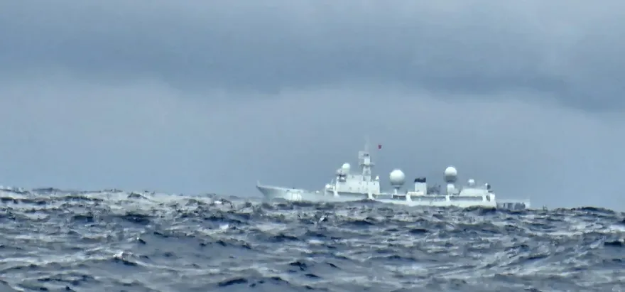 解放軍44機艦擾台、17架軍機越中線　明將發射火箭